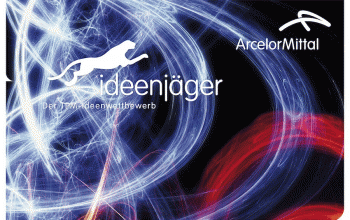 Plakatdesign ideenjäger für arcelor bremen