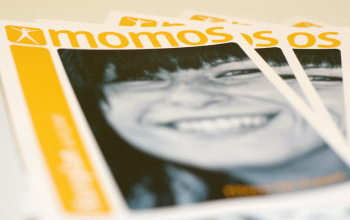 Kursplan Flyer für momos gymnastikstudio