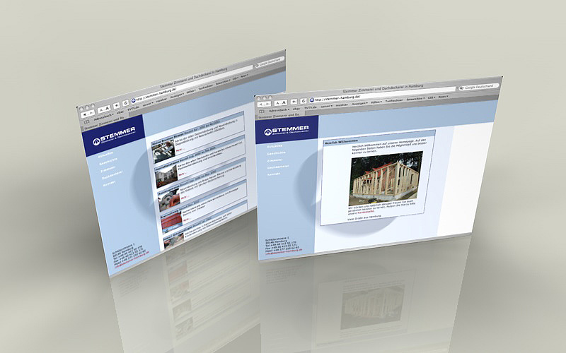 Website stemmer zimmerei