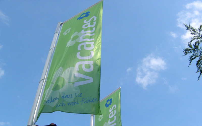 Flaggengestaltung für vacances