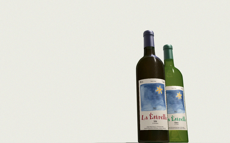 Weinetikettenentwurf für vivolovin